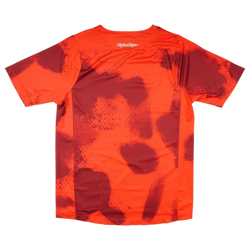 Youth Skyline SS Jersey Flared Fiery Red