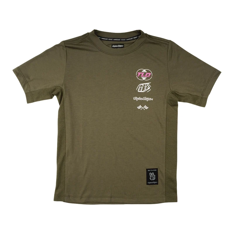 Youth Skyline Ride Short Sleeve Tee Worldwide Caper