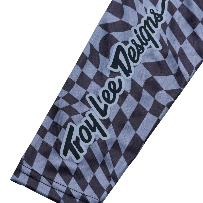 Womens Lilium LS Jersey Twisted Checkers Black / Grey
