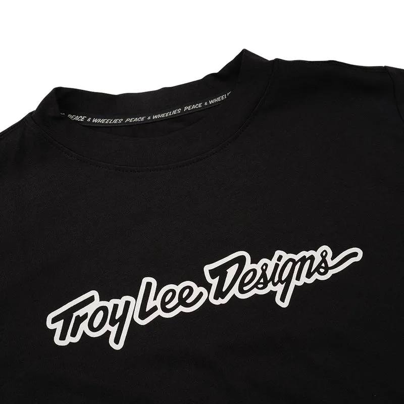 Youth Skyline Ride Short Sleeve Tee Signature Black