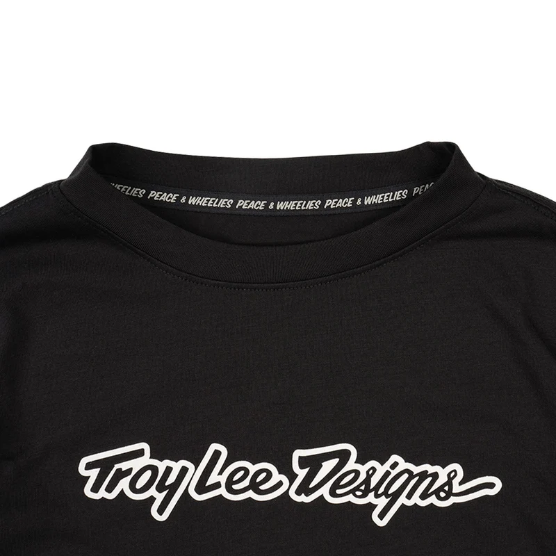 Youth Skyline Ride Long Sleeve Tee Signature Black