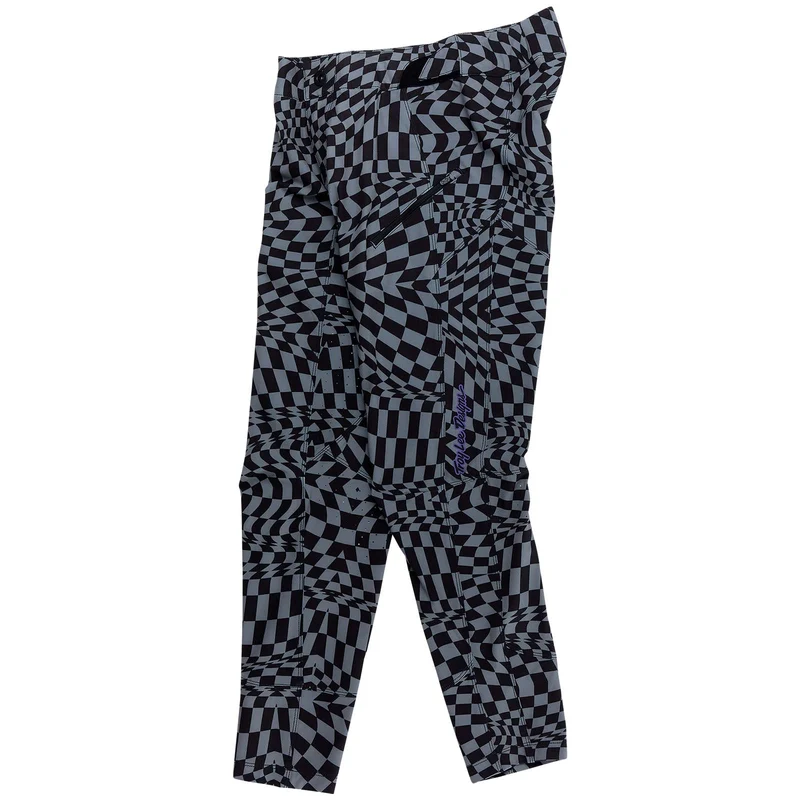 Womens Lilium Pant Twisted Checkers Black