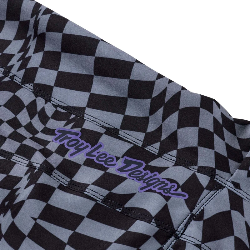 Womens Lilium Pant Twisted Checkers Black
