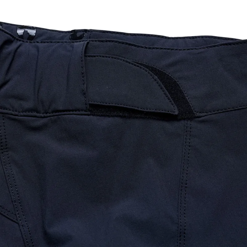 Womens Lilium Short Shell Solid Black