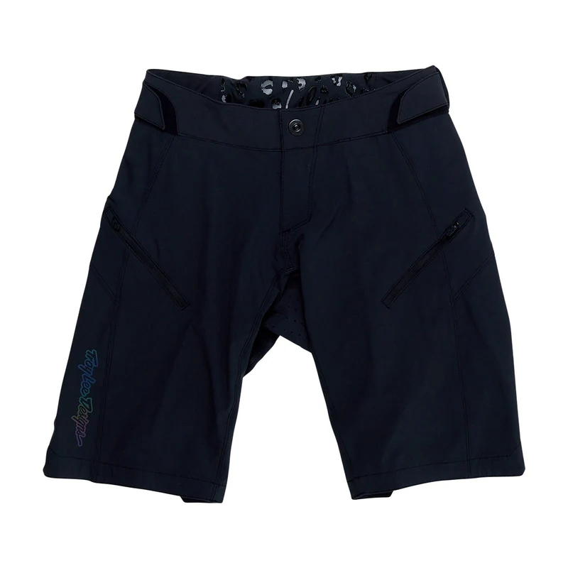 Womens Lilium Short W/liner Solid Black