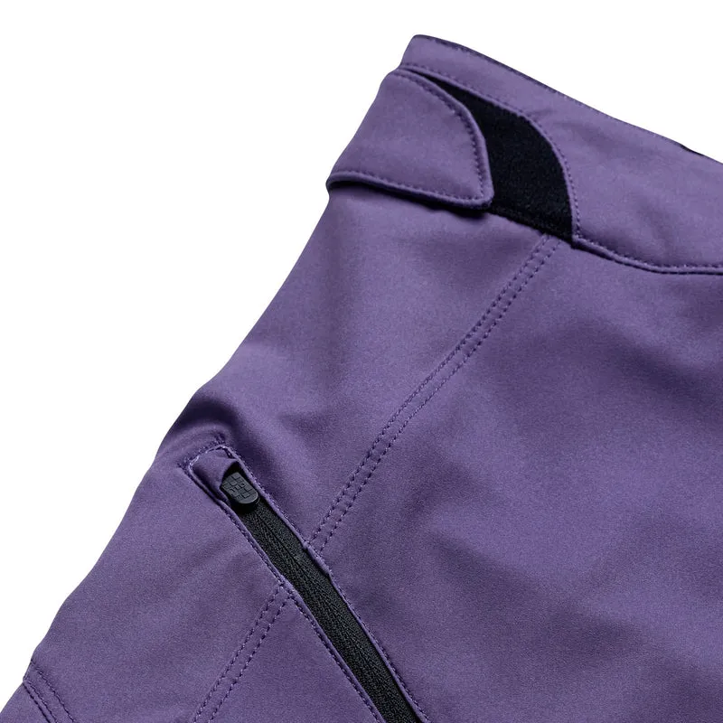 Womens Lilium Short W/liner Solid Deep Purple