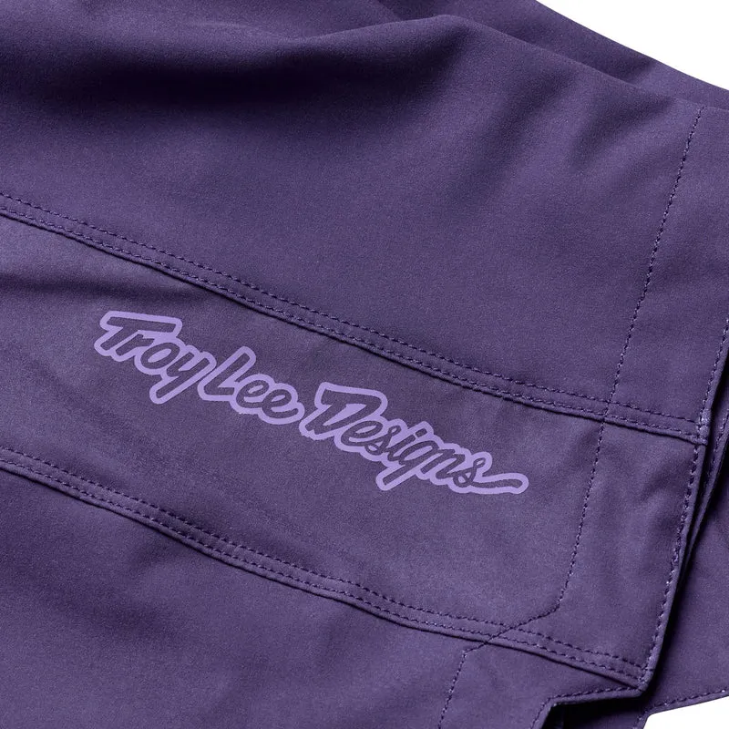 Womens Lilium Short W/liner Solid Deep Purple