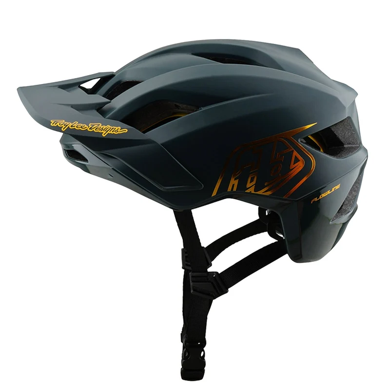 Flowline Helmet W/MIPS Point Grey / Gold