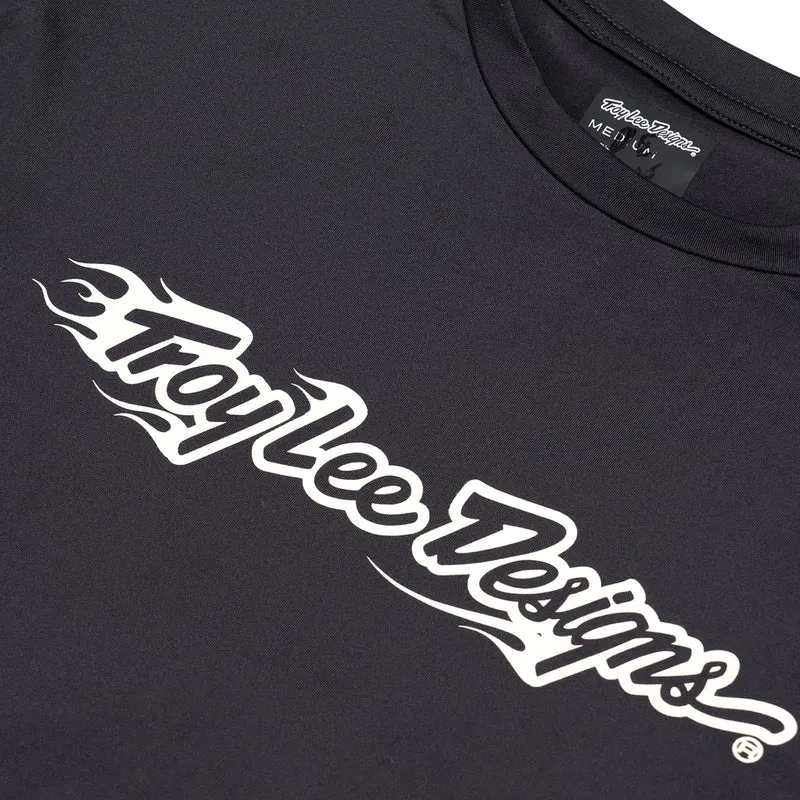 Ruckus Long Sleeve Ride Tee Burn Out Carbon