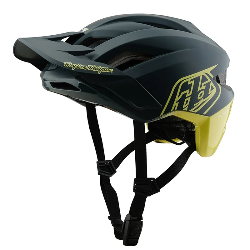 Flowline SE Helmet W/MIPS Badge Grey / Glo Yellow