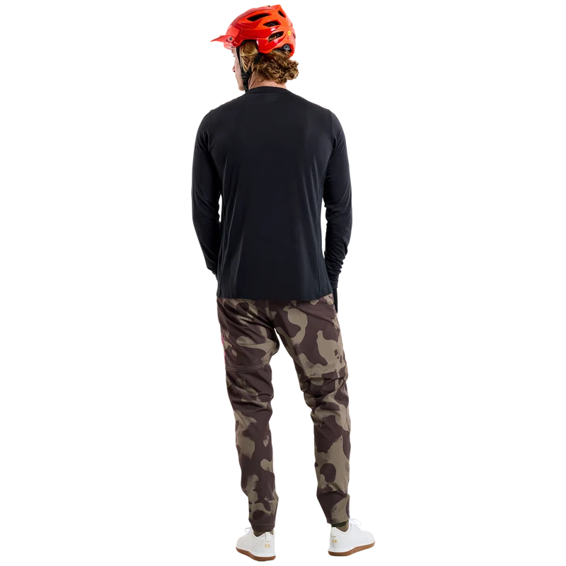 Skyline Long Sleeve Ride Tee Signature Black