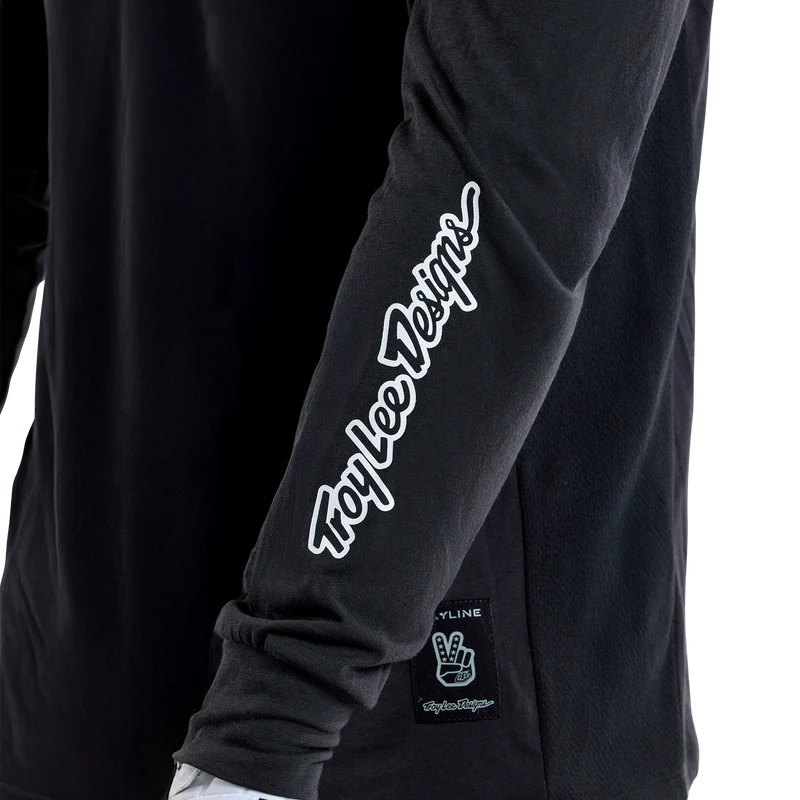 Skyline Long Sleeve Ride Tee Signature Black