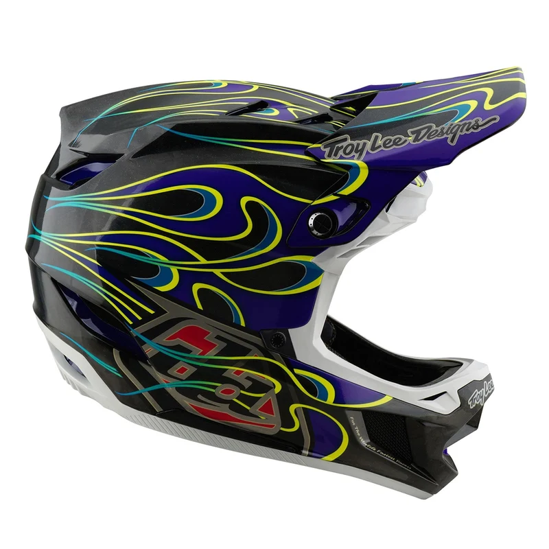 D4 Carbon Helmet W/MIPS Torched Black / Purple