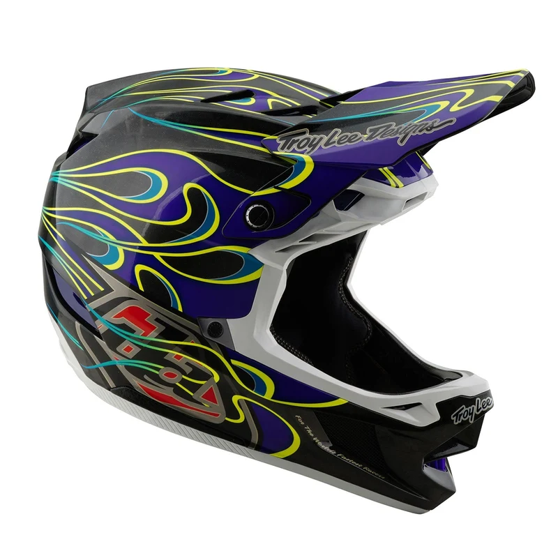 D4 Carbon Helmet W/MIPS Torched Black / Purple