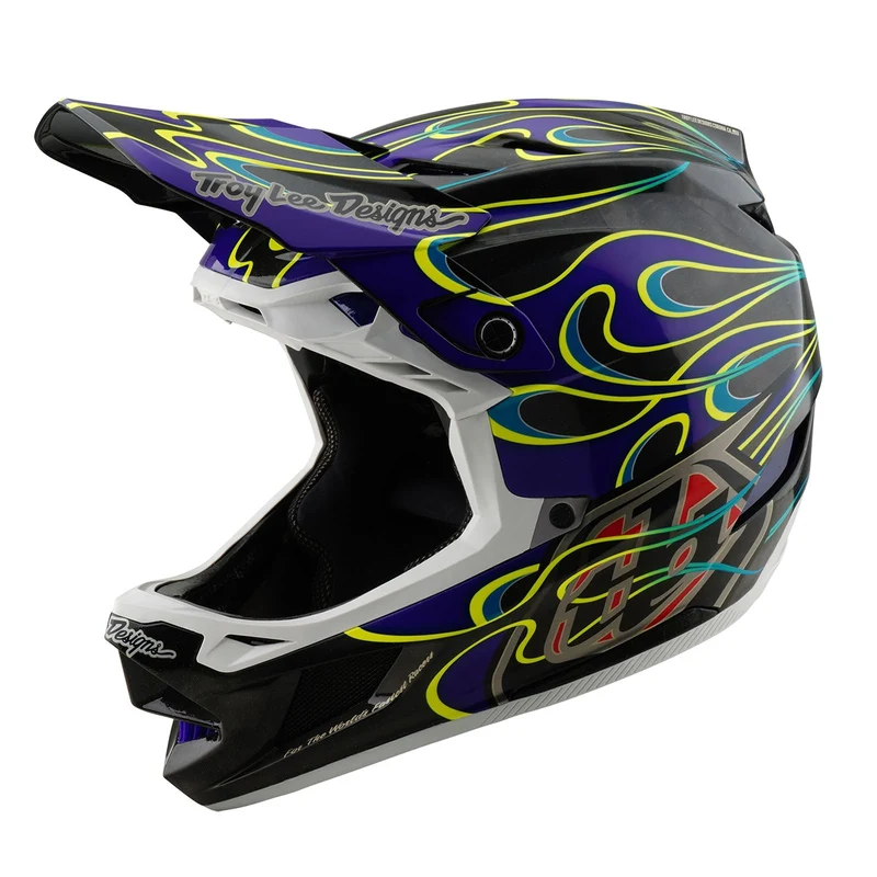 D4 Carbon Helmet W/MIPS Torched Black / Purple