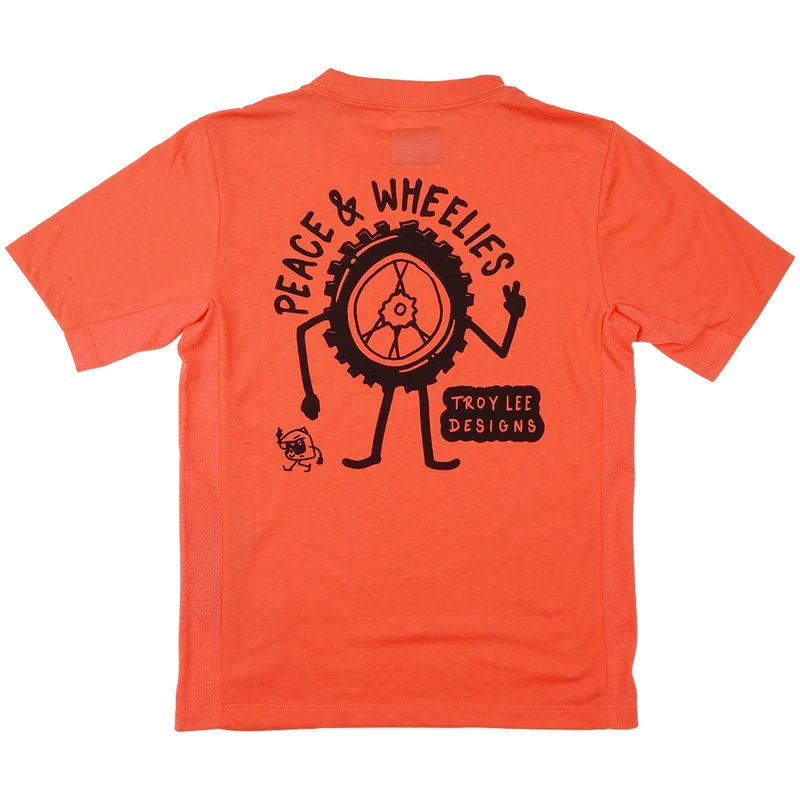 Youth Skyline Ride Short Sleeve Tee P&w Melon