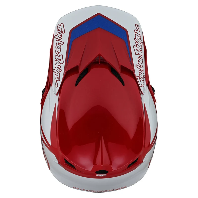 Gp Helmet Overload Red / White