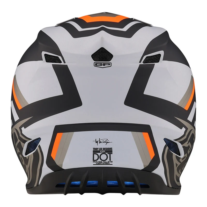 Gp Helmet Apex Grey / Orange