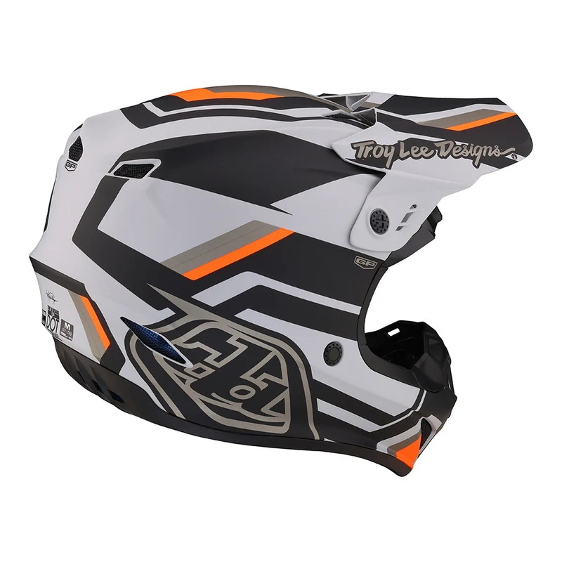 Gp Helmet Apex Grey / Orange