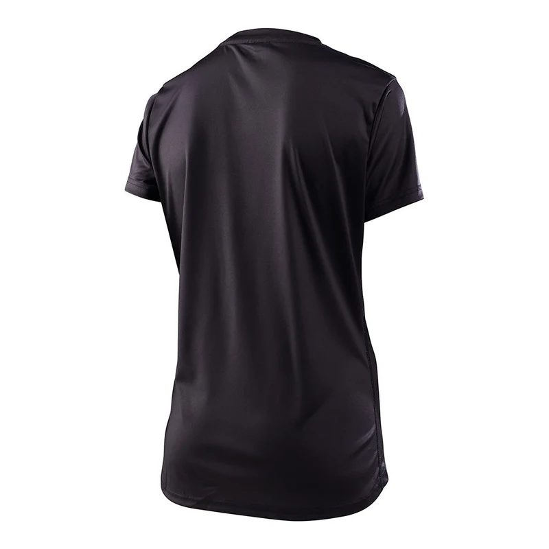 Womens Lilium Ss Jersey Solid Black