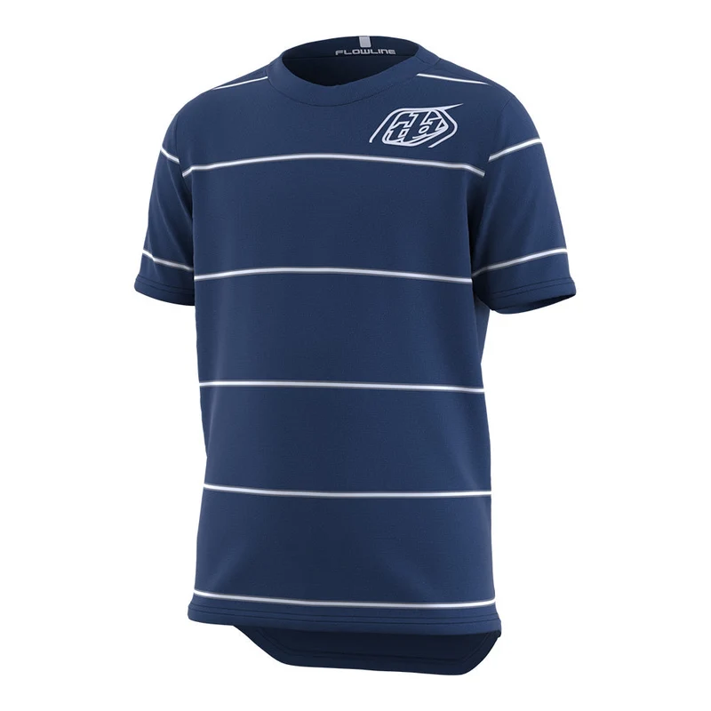 Youth Flowline Short Sleeve Jersey Revert True Blue