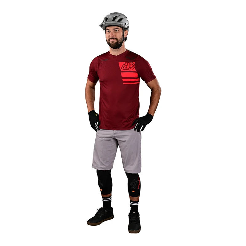 Skyline Air Short Sleeve Jersey Stacks Syrah