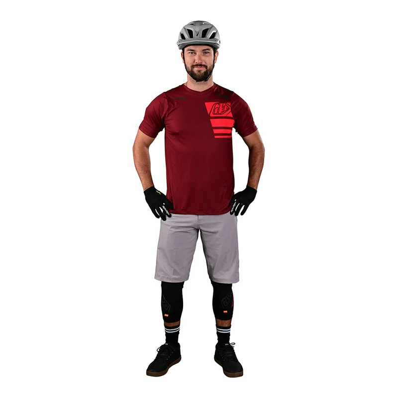 Skyline Air Short Sleeve Jersey Stacks Syrah