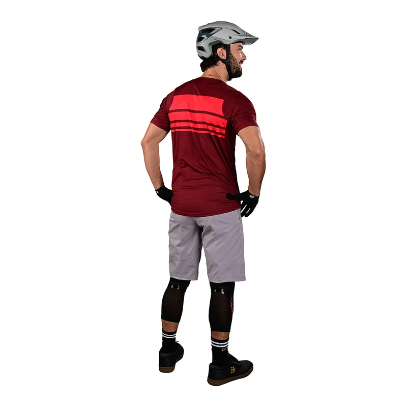 Skyline Air Short Sleeve Jersey Stacks Syrah