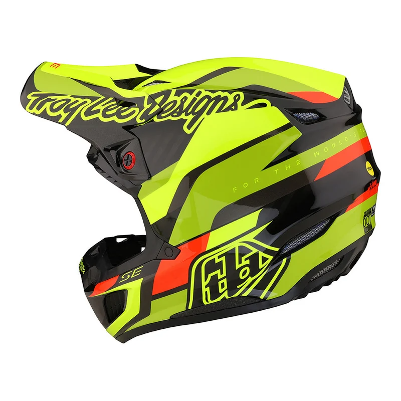 Se5 Carbon Helmet W/Mips Omega Black / Flo Yellow
