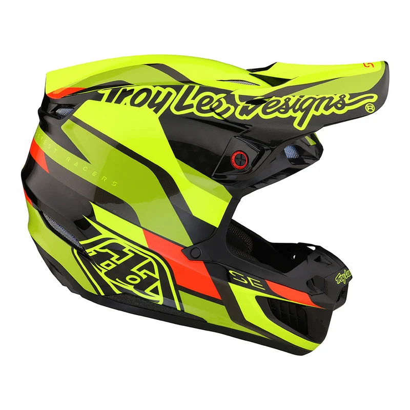 Se5 Carbon Helmet W/Mips Omega Black / Flo Yellow