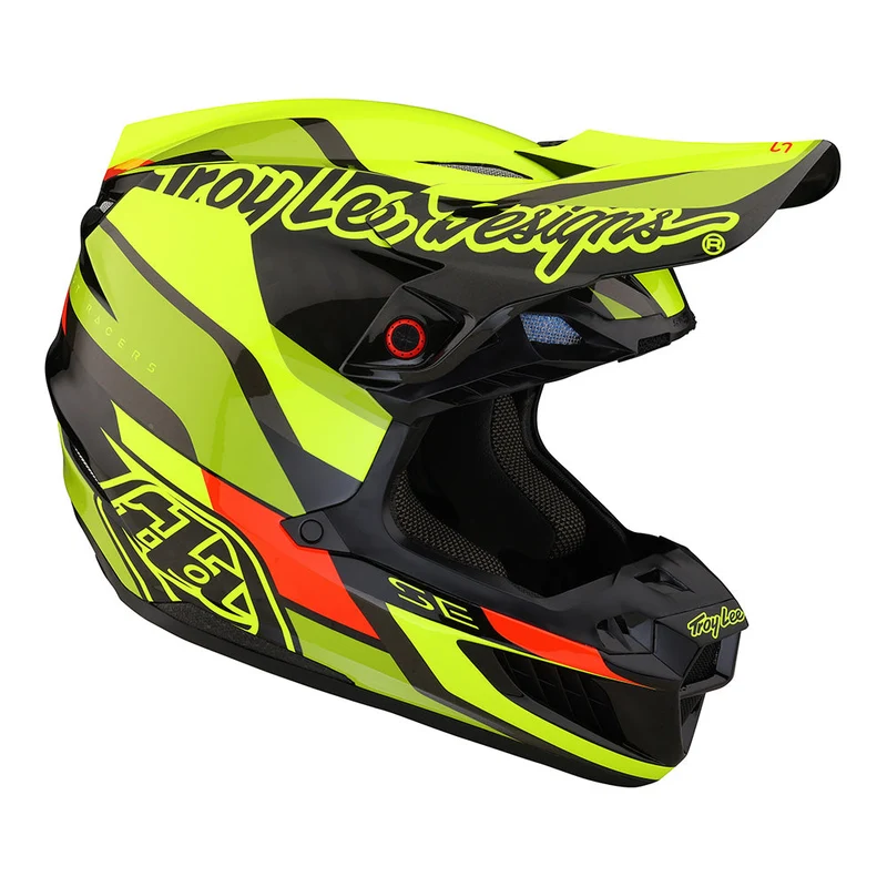 Se5 Carbon Helmet W/Mips Omega Black / Flo Yellow