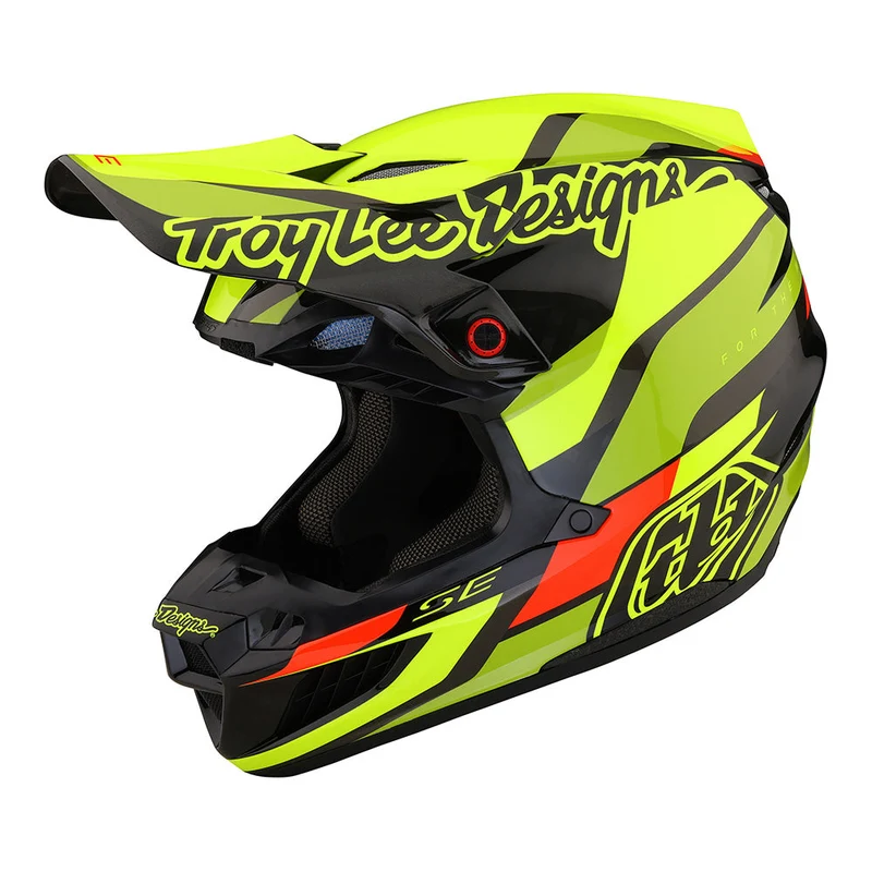 Se5 Carbon Helmet W/Mips Omega Black / Flo Yellow