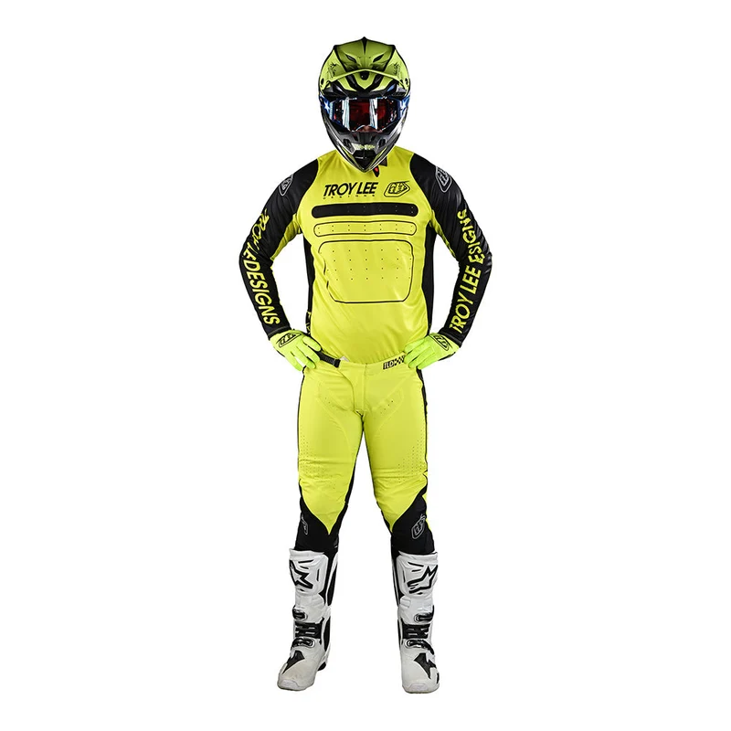 Se Pro Pant Drop In Black/Glo Yellow