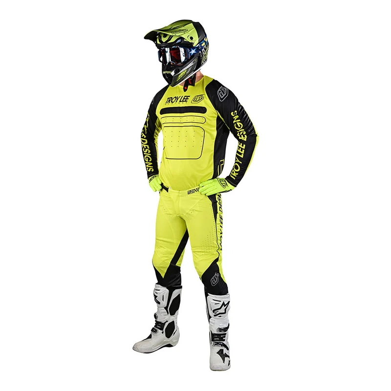 Se Pro Pant Drop In Black/Glo Yellow