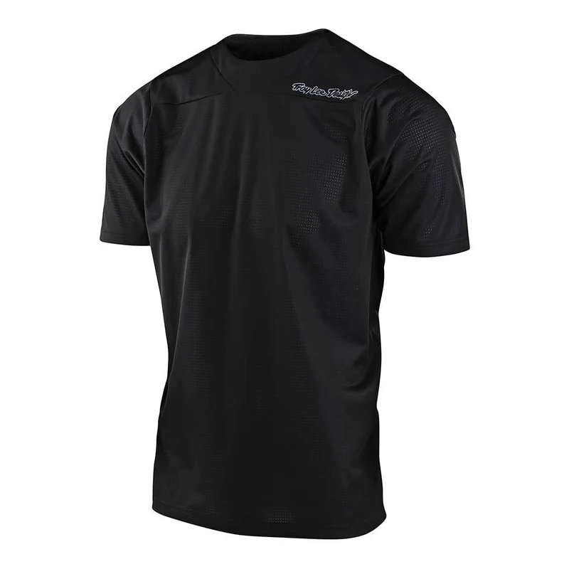 Skyline Short Sleeve Youth Jersey Solid Black