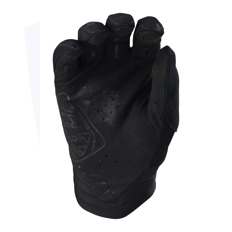 Womens Luxe Glove Floral Black