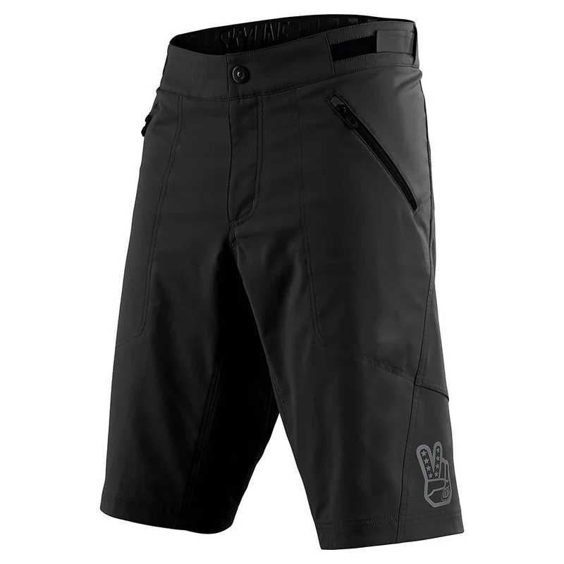 Skyline Short W/Liner Solid Black