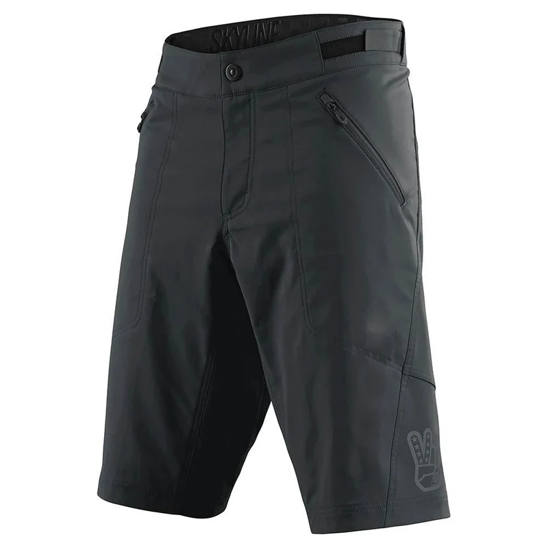 Skyline Short W/ Liner Solid Iron
