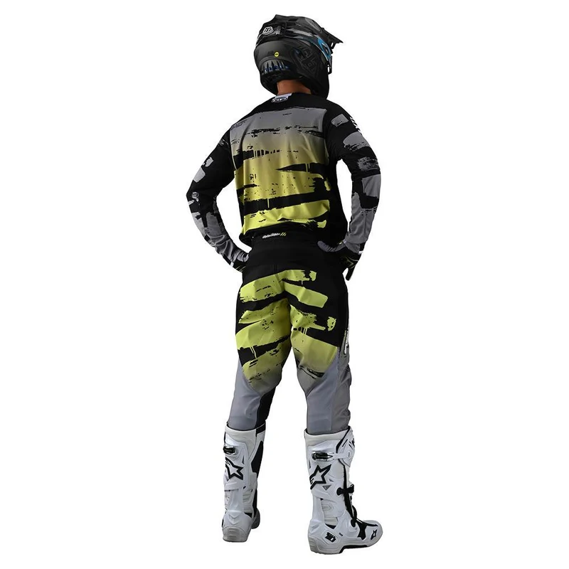 Gp Pant Brushed Black/Glo Green