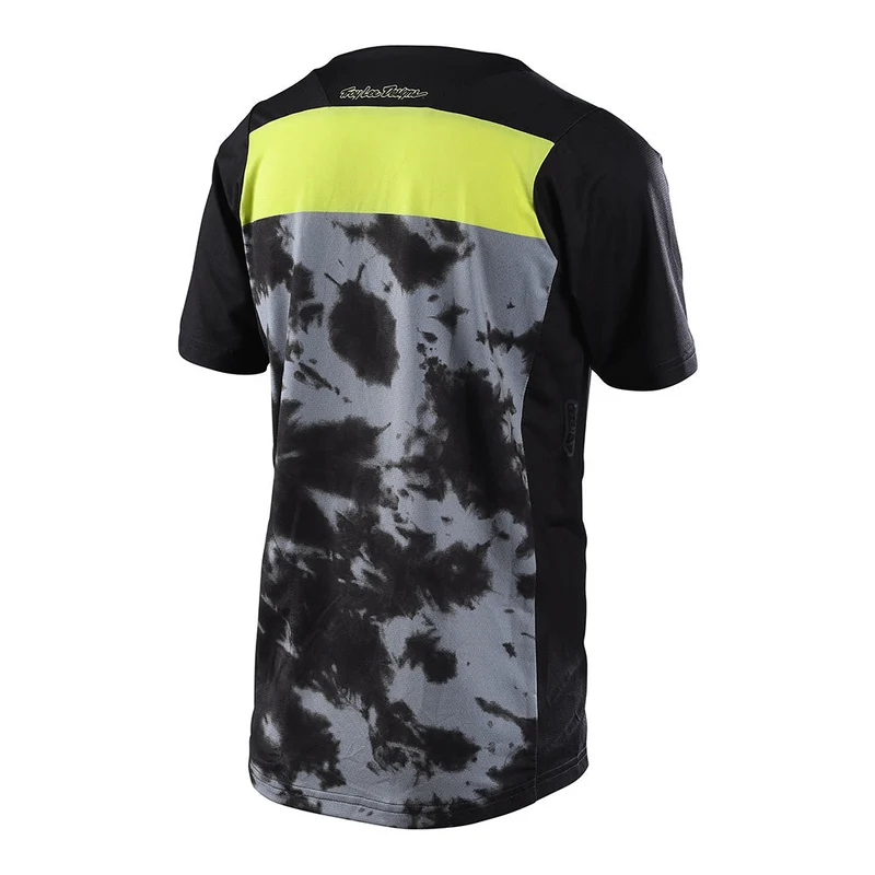 Youth Skyline Short Sleeve Jersey Breaks Charcoal