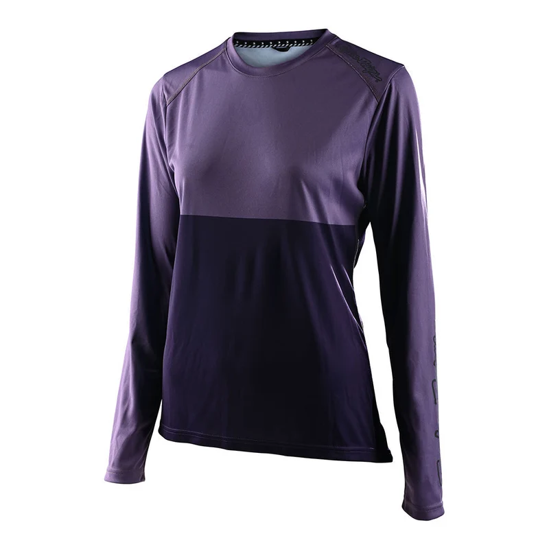Womens Lilium Long Sleeve Jersey Block Orchid/Purple