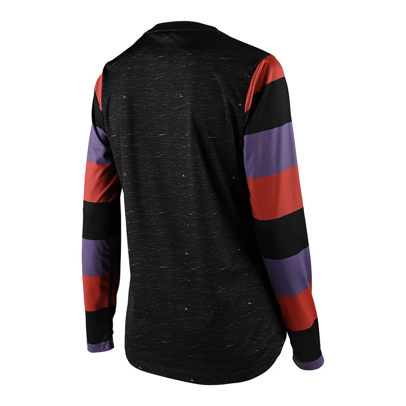 Womens Lilium Long Sleeve Jersey Rugby Black