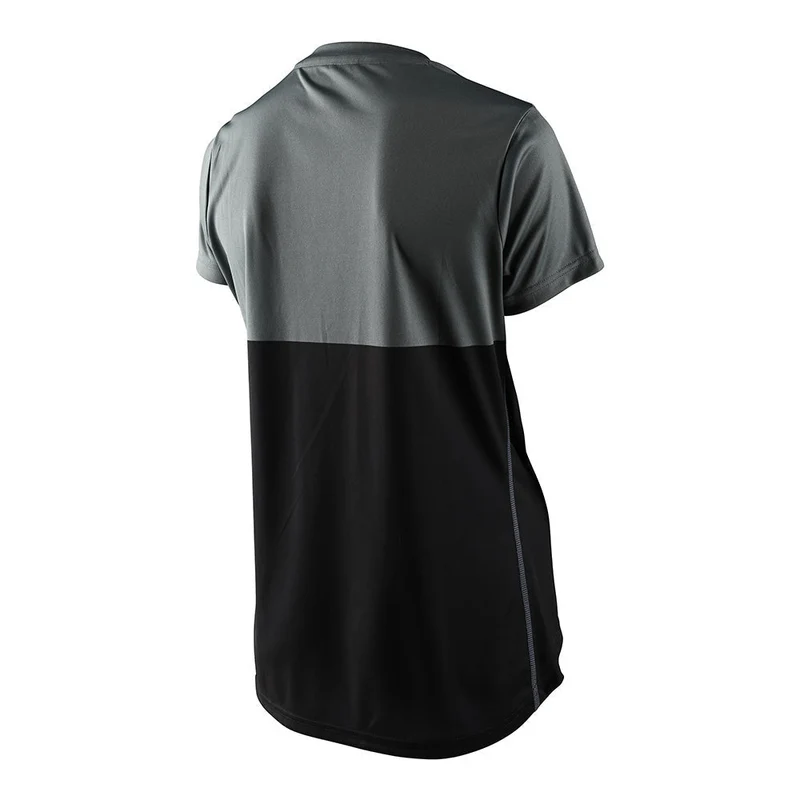 Womens Lilium Short Sleeve Jersey Block Green/Black