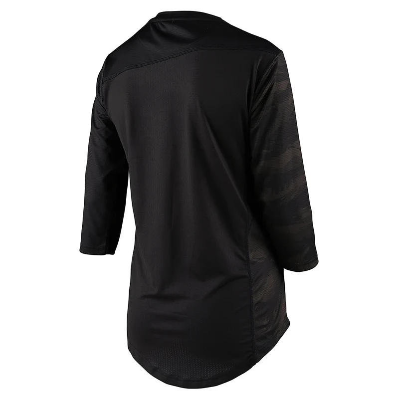 Womens Mischief Long Sleeve Jersey Brushed Camo Army