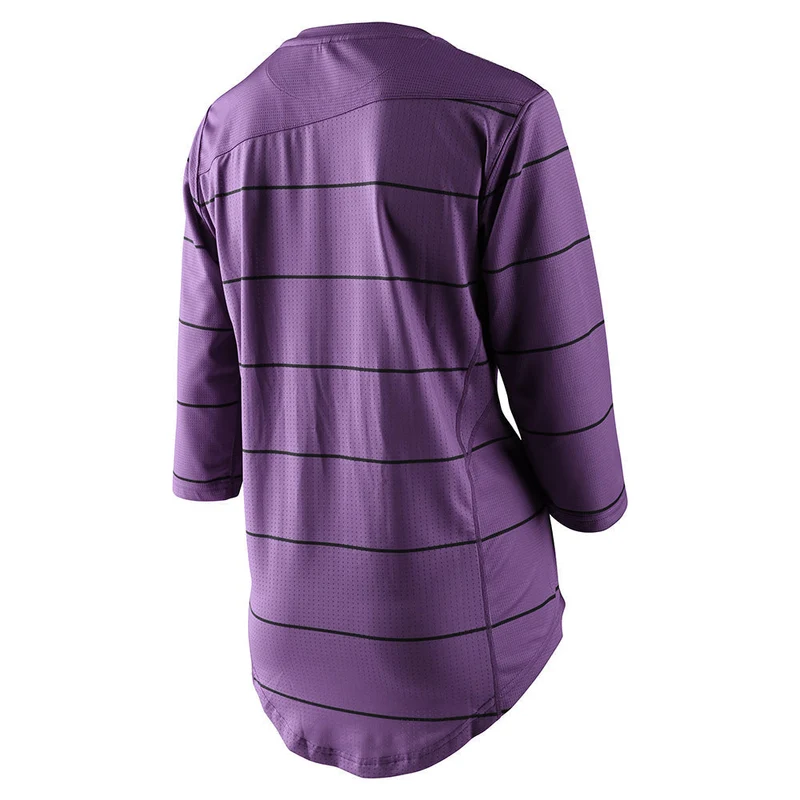 Womens Mischief Long Sleeve Jersey Pinstripe Orchid
