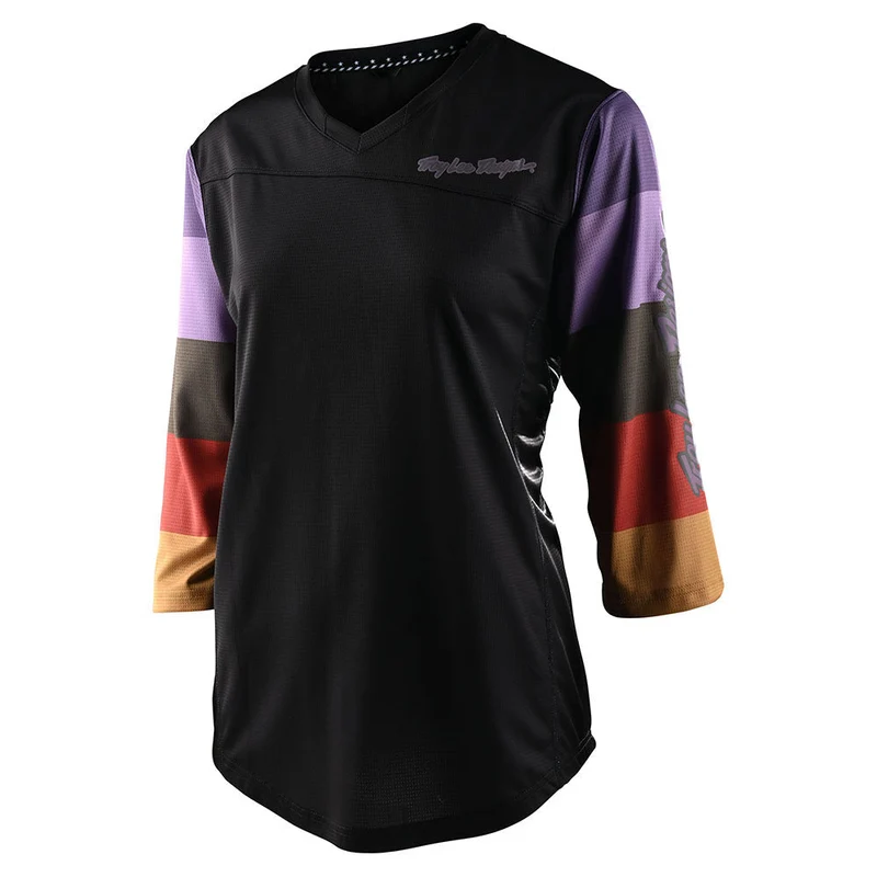 Womens Mischief Long Sleeve Jersey Rugby Black