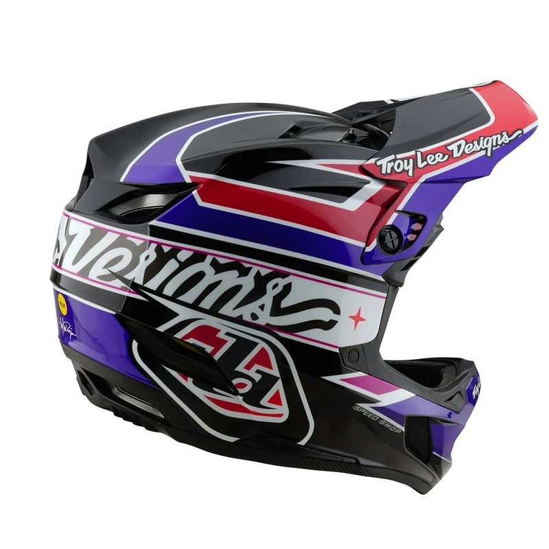 D4 Polyacrylite Helmet W/MIPS Linear Black