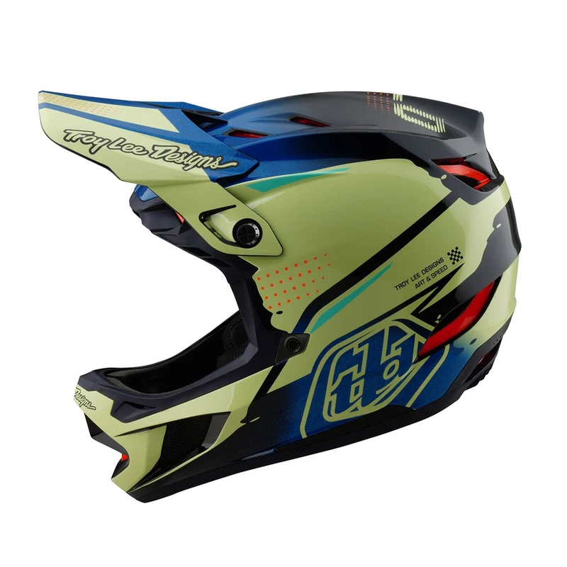 D4 Composite Helmet W/MIPS Drip Glo Yellow