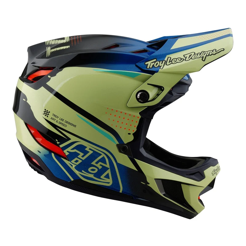 D4 Composite Helmet W/MIPS Drip Glo Yellow