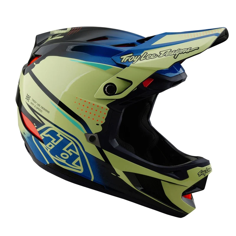 D4 Composite Helmet W/MIPS Drip Glo Yellow